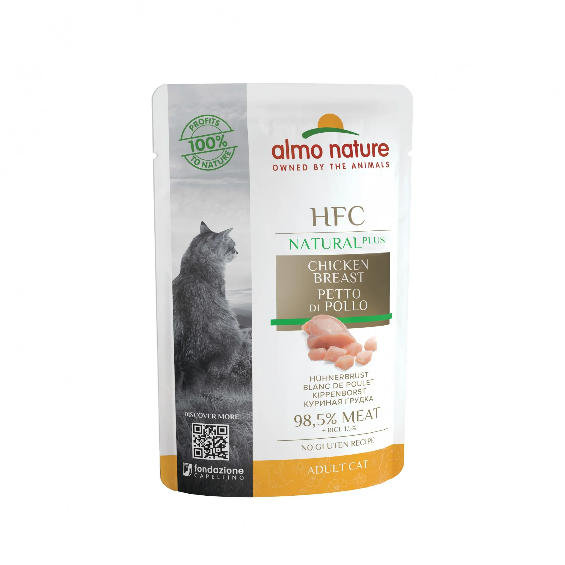 Almo Nature Pâtées Chat Adulte - HFC Natural + - 24 x 55 g - Image 3