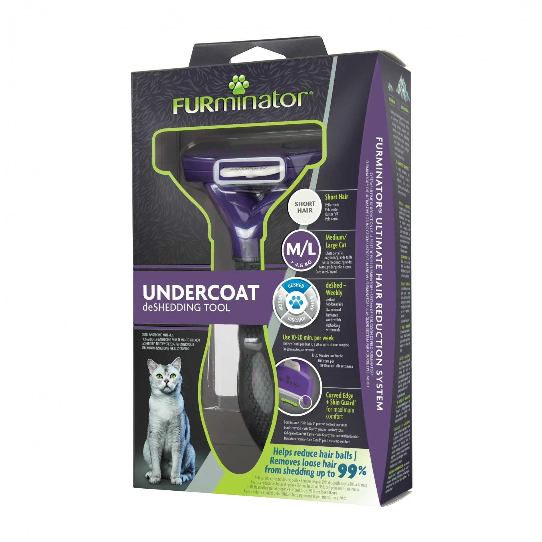 Brosse Furminator poils courts - Image 23