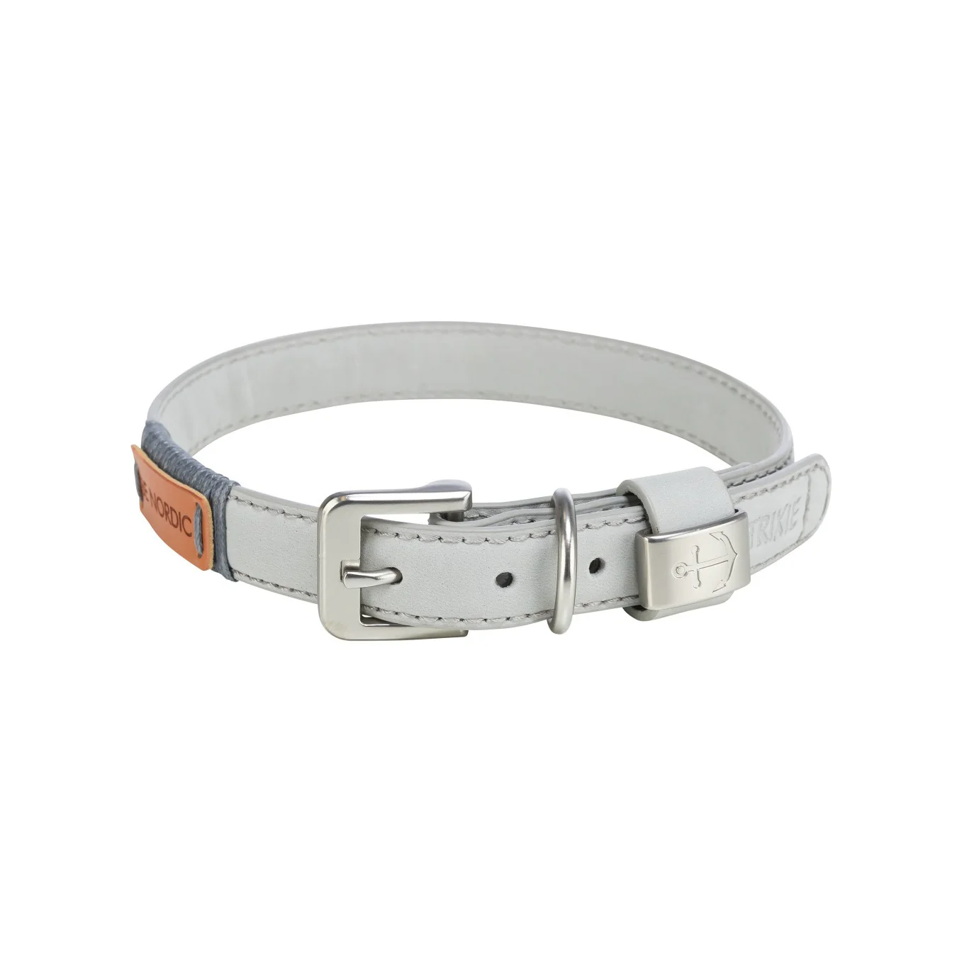 Collier en cuir Be Nordic - Gris - Image 7