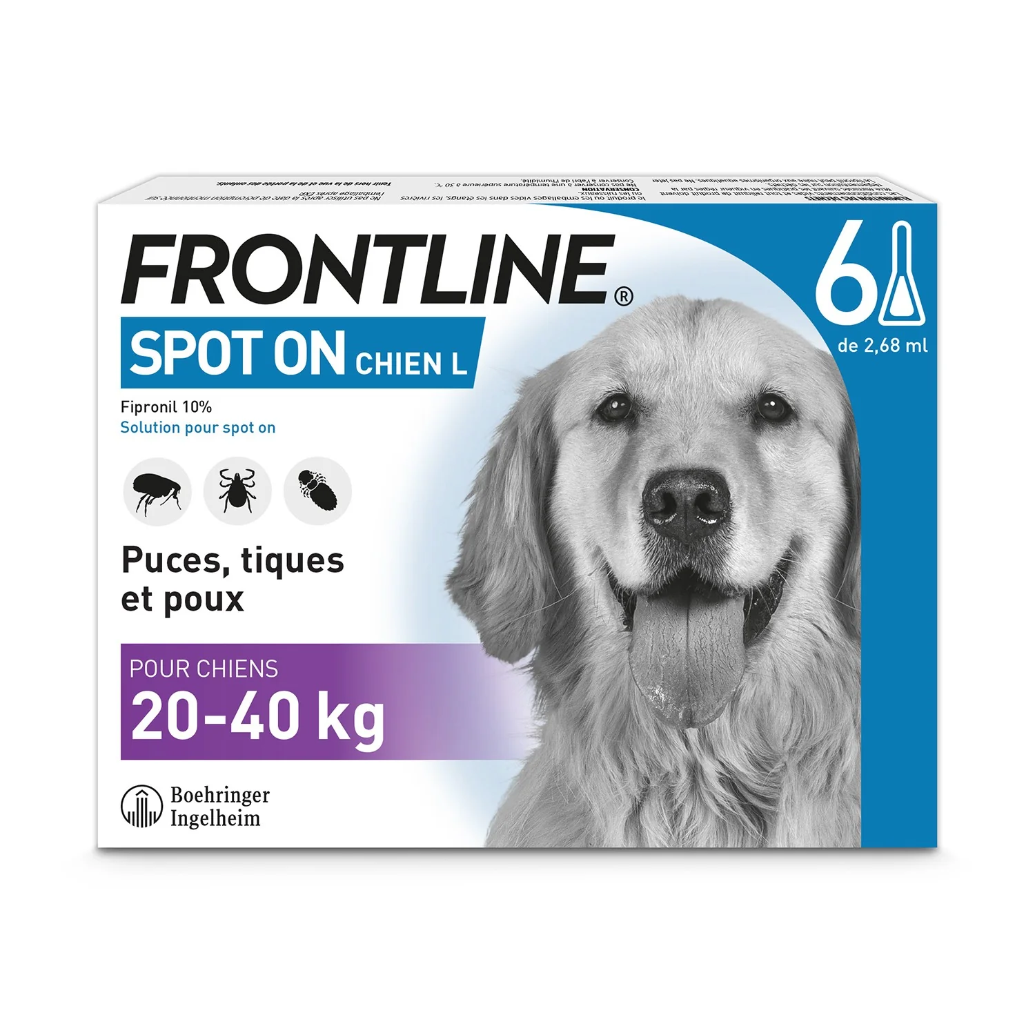 Pipettes Frontline Spot-On chien - Image 5