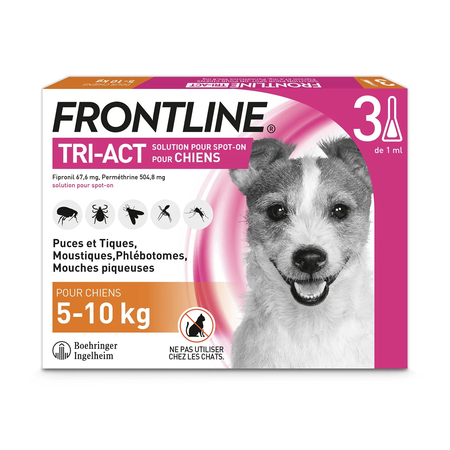Pipettes Frontline Tri-act chien - Image 10