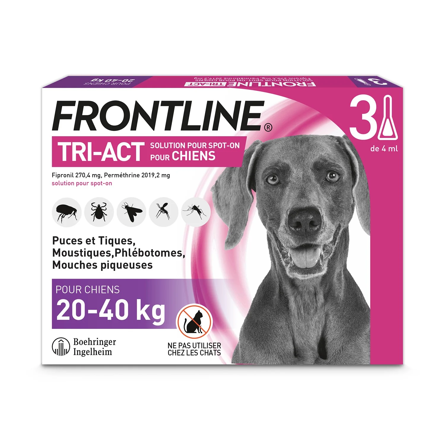 Pipettes Frontline Tri-act chien - Image 18