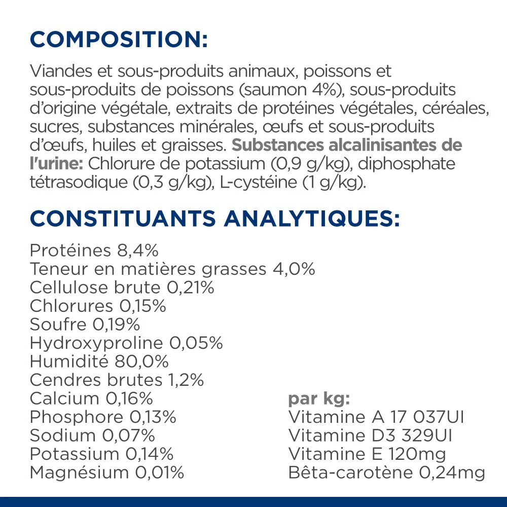 HILL'S Prescription Diet c/d Urinary Care Multicare en Sachets - Pâtée pour chat - Image 10
