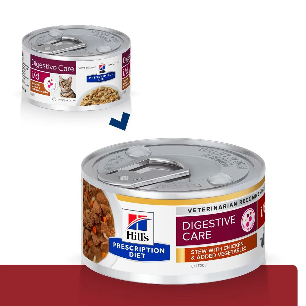 HILL'S Prescription Diet i/d Digestive Care en Mijotés au Poulet - Pâtée pour chat - Image 3