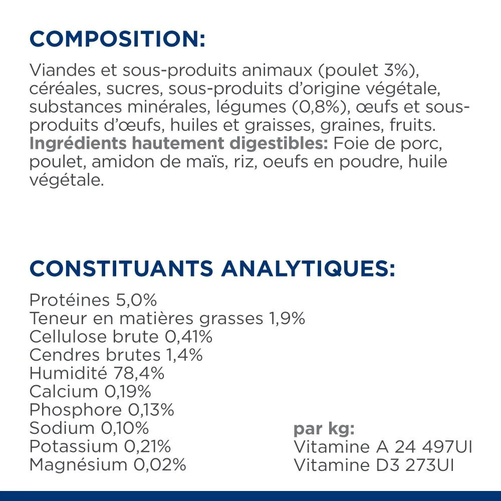 HILL'S Prescription Diet i/d Digestive Care Low Fat en Mijotés au Poulet - Pâtée pour chien - Image 18