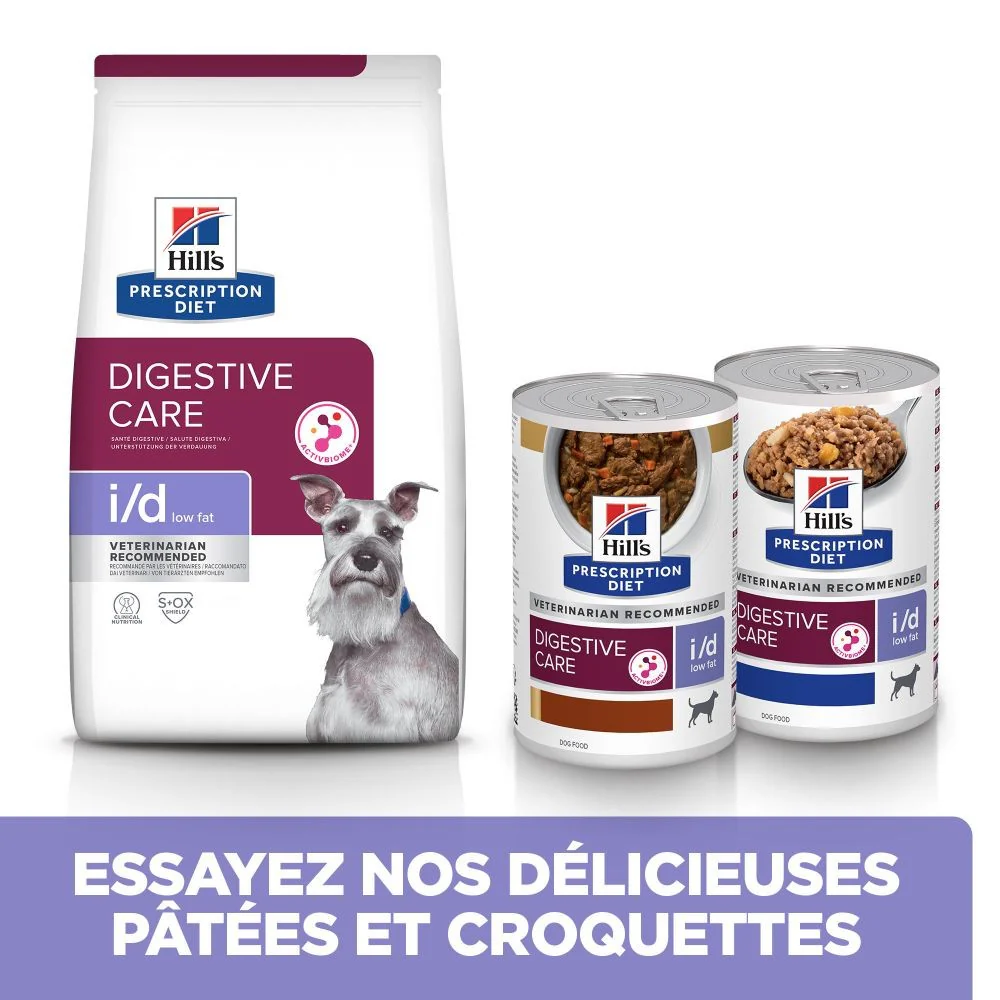 HILL'S Prescription Diet i/d Digestive Care Low Fat en terrine - Pâtée pour chien - Image 4