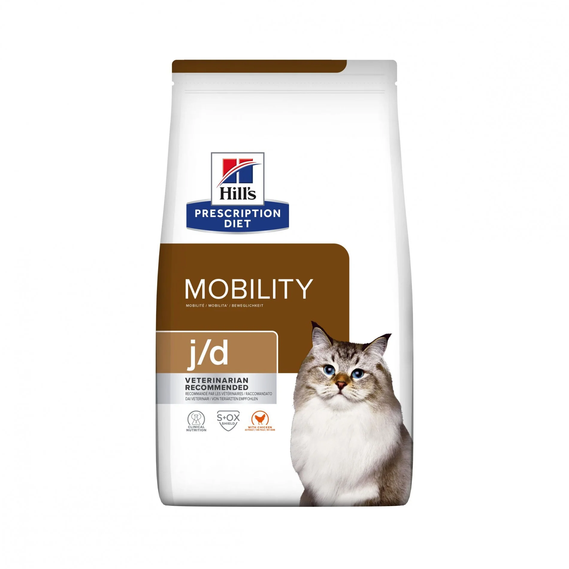 HILL'S Prescription Diet j/d Mobility au Poulet - Croquettes pour chat