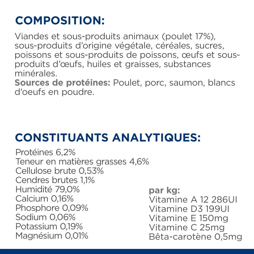 Hill's Prescription Diet k/d Kidney Care en bouchées au poulet - pâtée chat - Image 9