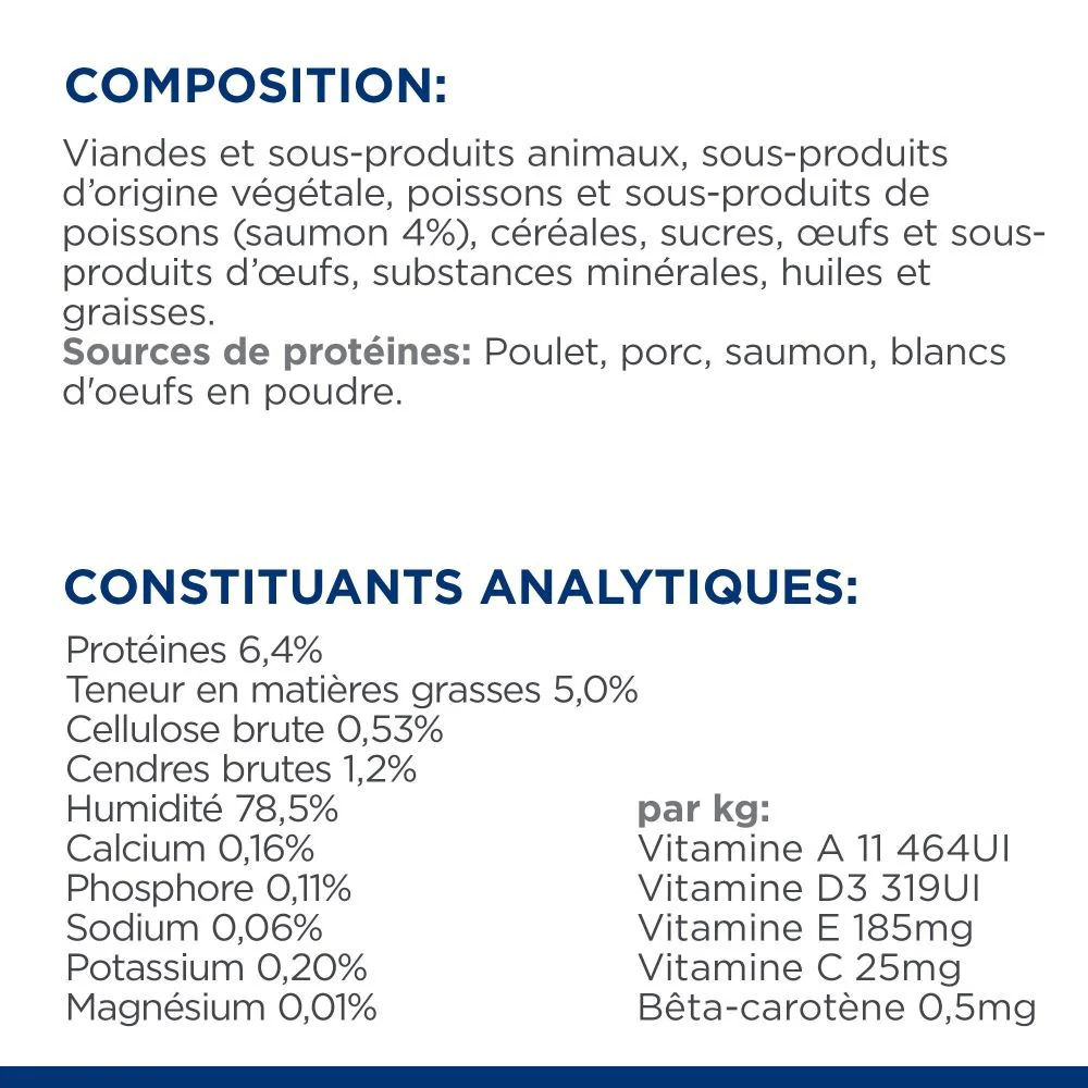 HILL'S Prescription Diet k/d Kidney Care en bouchées au Saumon - Pâtée pour chat - Image 9