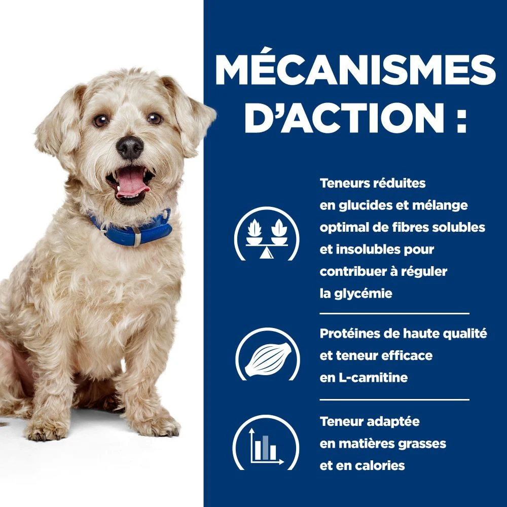 HILL'S Prescription Diet w/d Diabetes Care au Poulet - Croquettes pour chien - Image 5