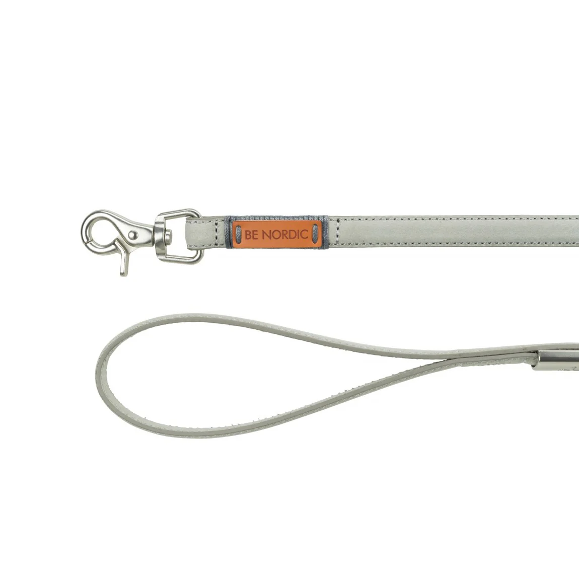 Laisse en cuir Be Nordic - Gris - Image 2