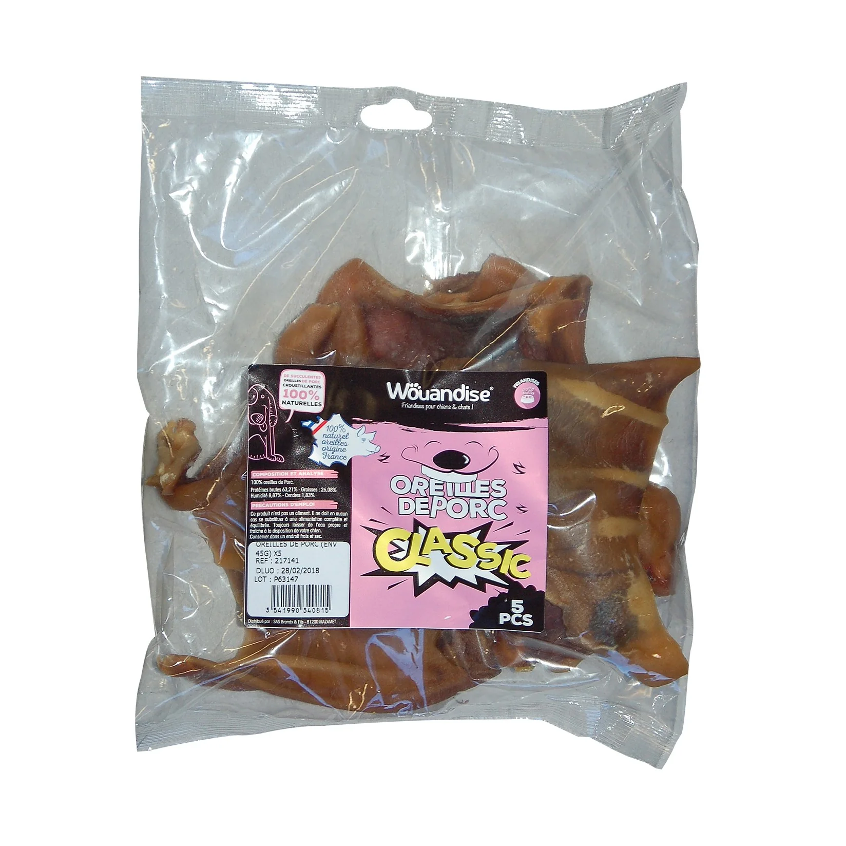 Oreilles de porc
