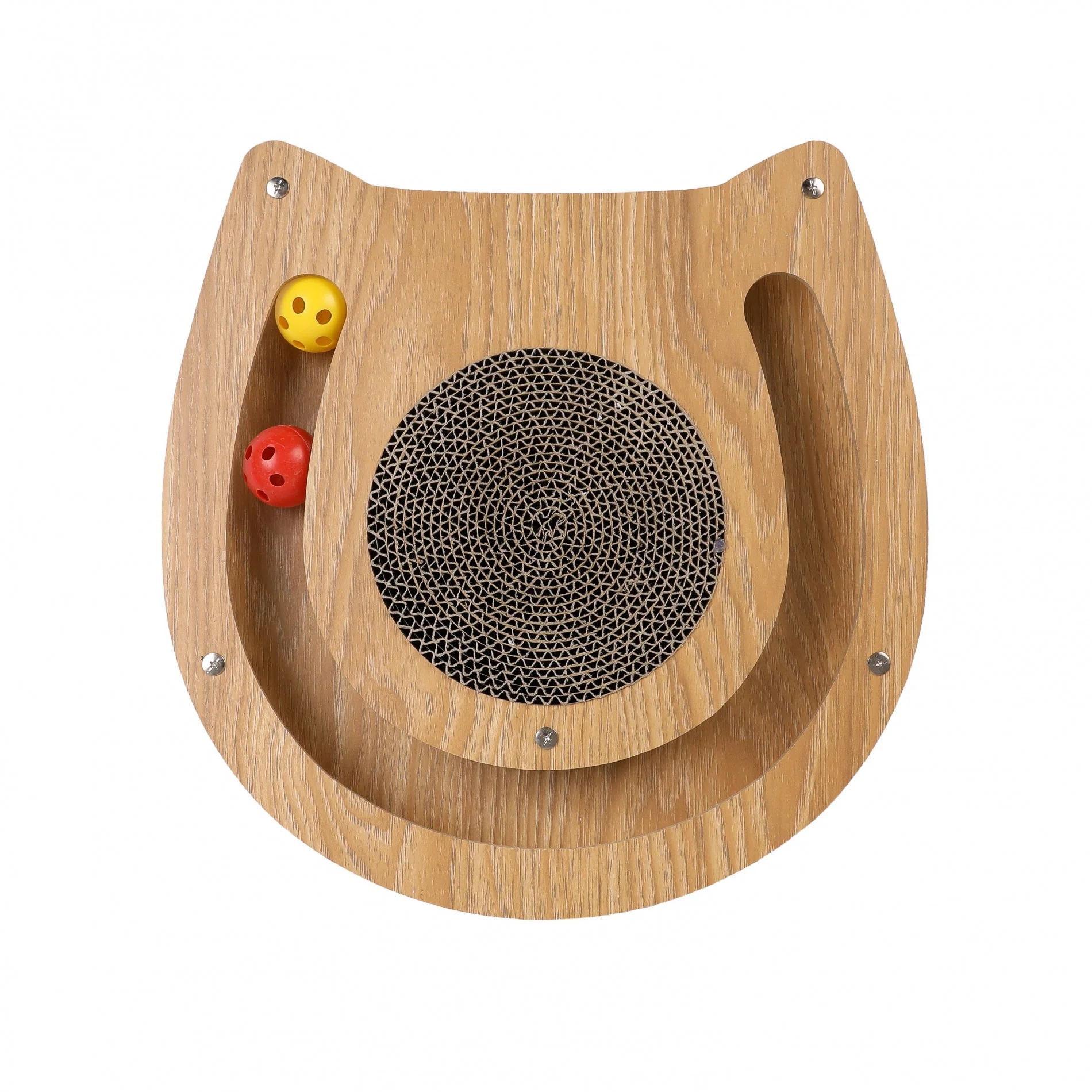 Plateforme à griffer en bois - Image 4