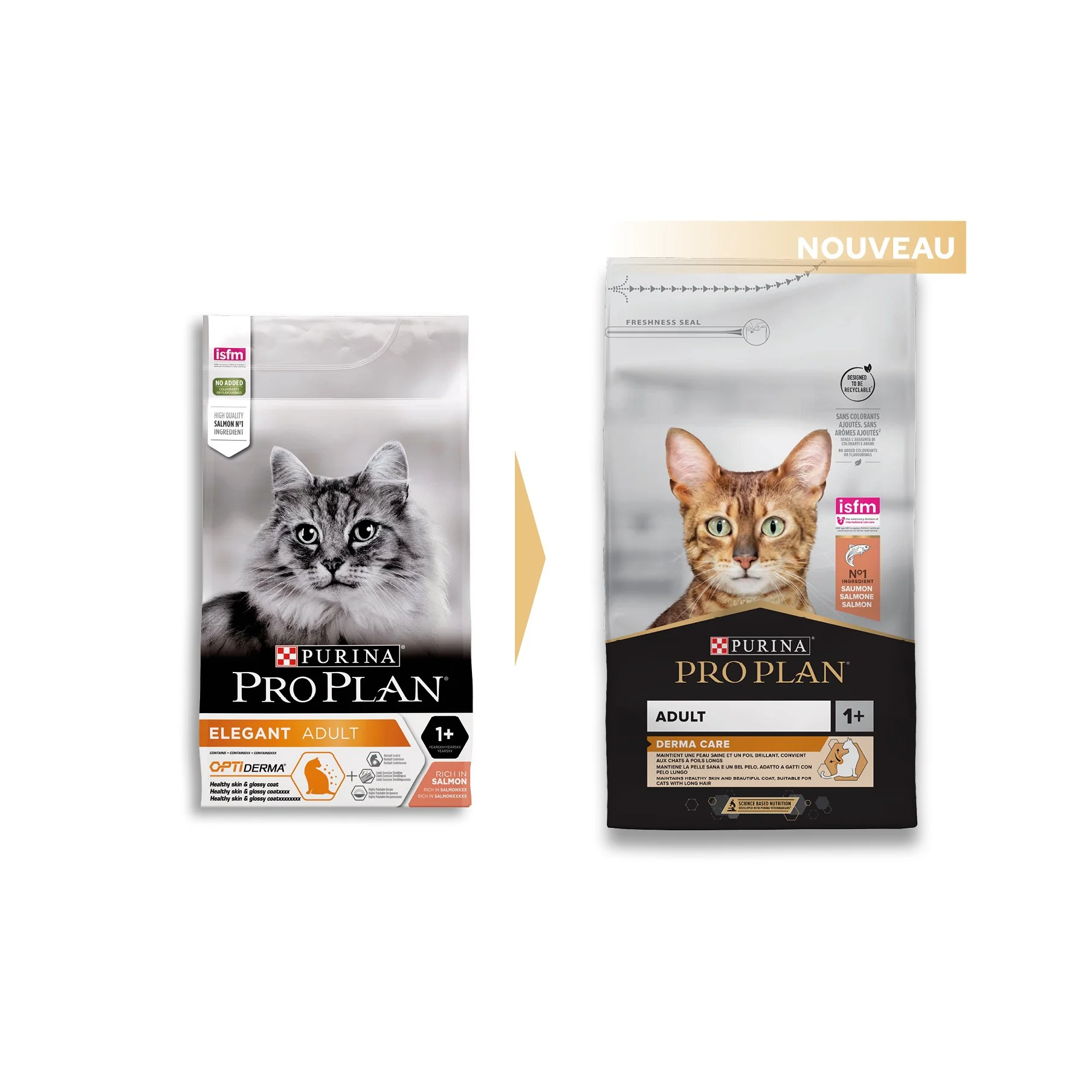 PRO PLAN Derma Care Adult au Saumon - Croquettes pour chat - Image 5