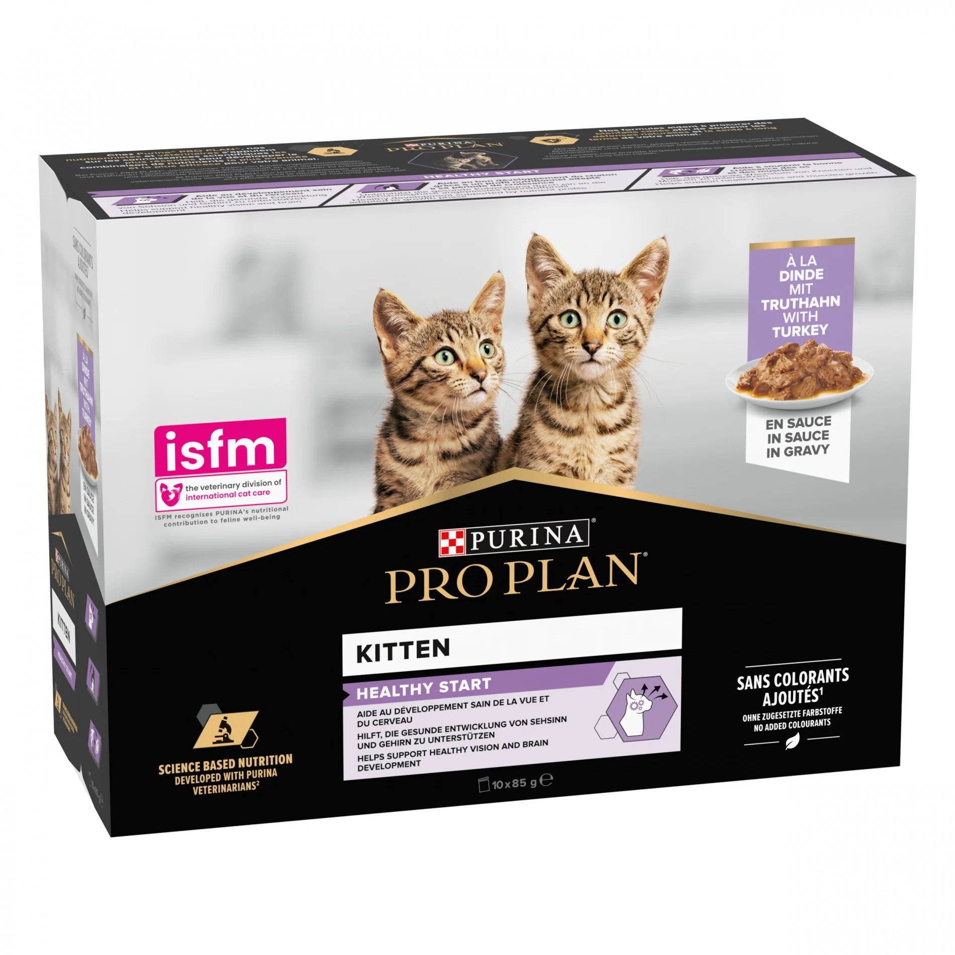 PRO PLAN Healthy Start Kitten en sauce à la Dinde - Pâtée pour chaton - Image 3