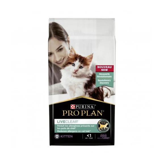 PRO PLAN LiveClear Kitten à la dinde - Croquettes pour chaton - Image 2