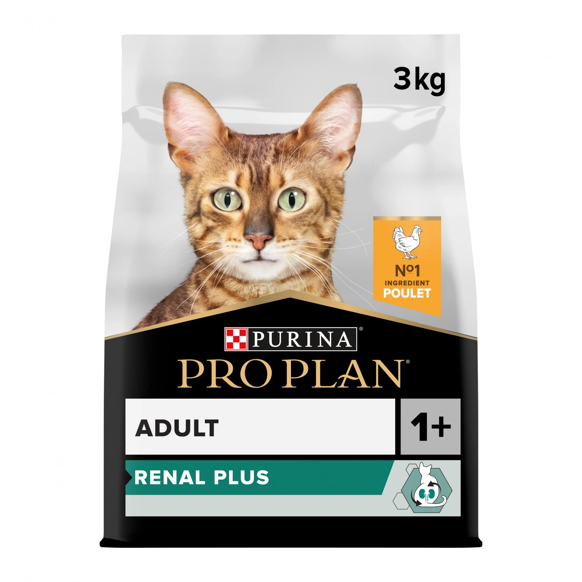 Pro Plan Renal Plus Adult au poulet - croquettes chat - Image 2