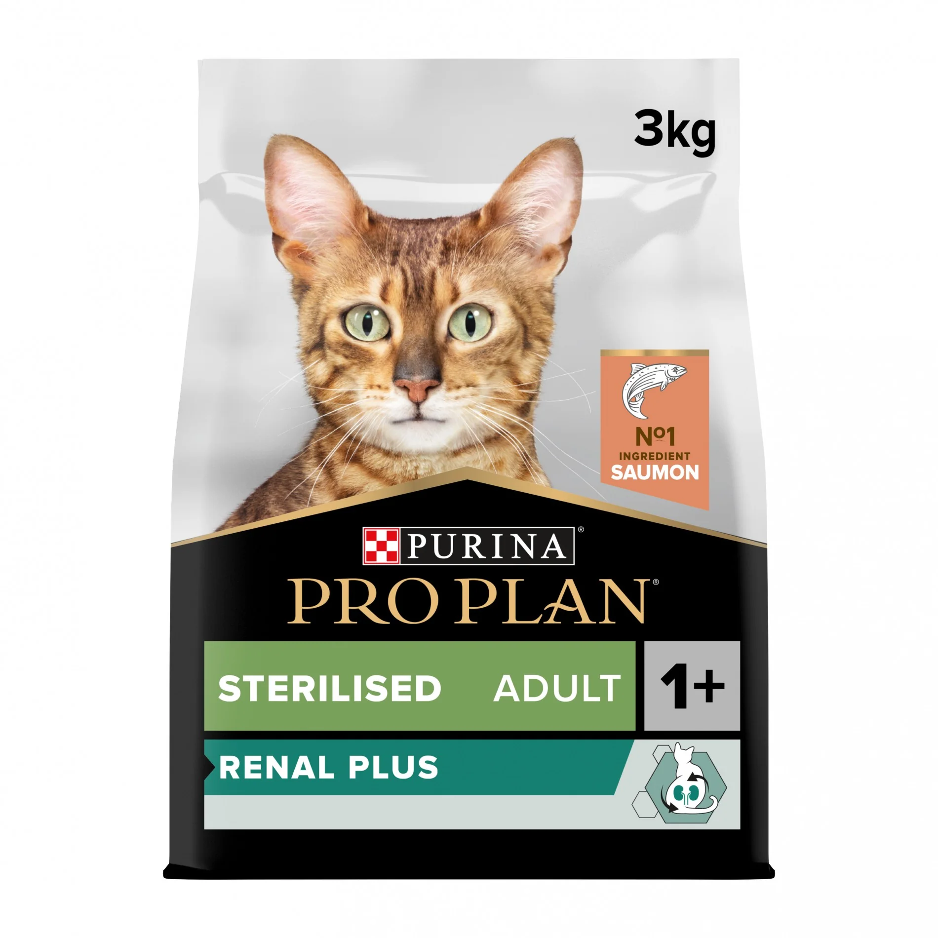 Pro Plan Renal Plus Sterilised Adult au saumon - croquettes chat - Image 7