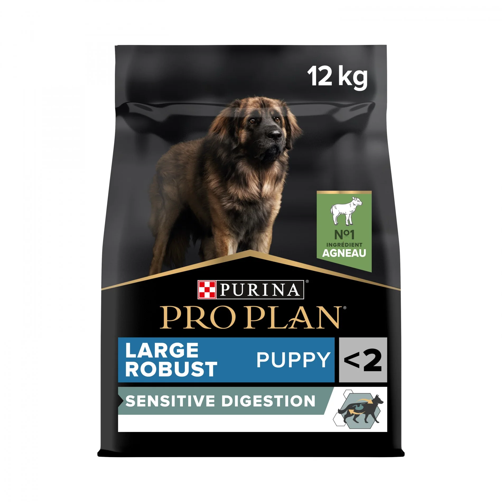 PRO PLAN Sensitive Digestion Large Robust Puppy à la Agneau- Croquettes pour chien - Image 6