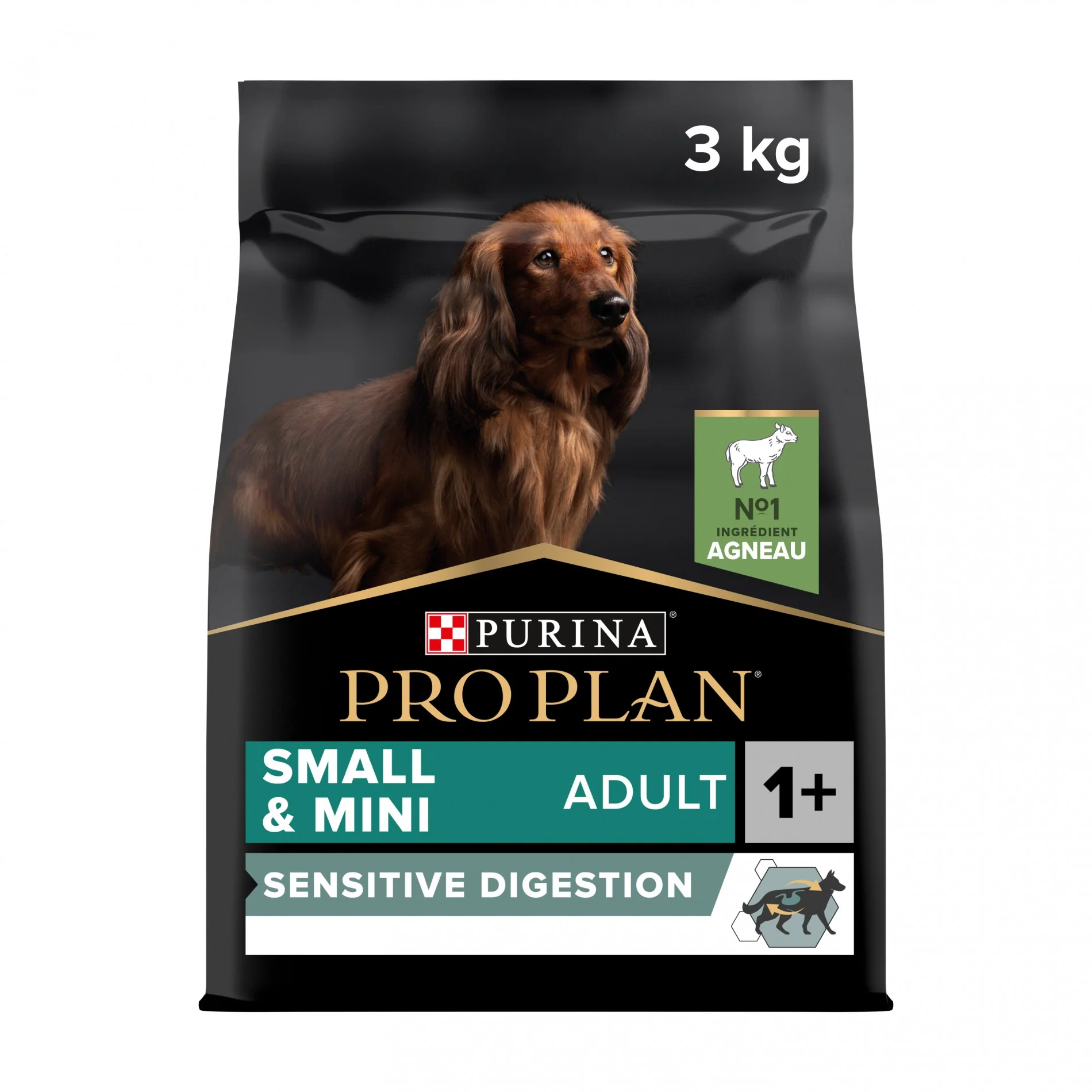 PRO PLAN Sensitive Digestion Small & Mini Adult à la Agneau- Croquettes pour chien - Image 12