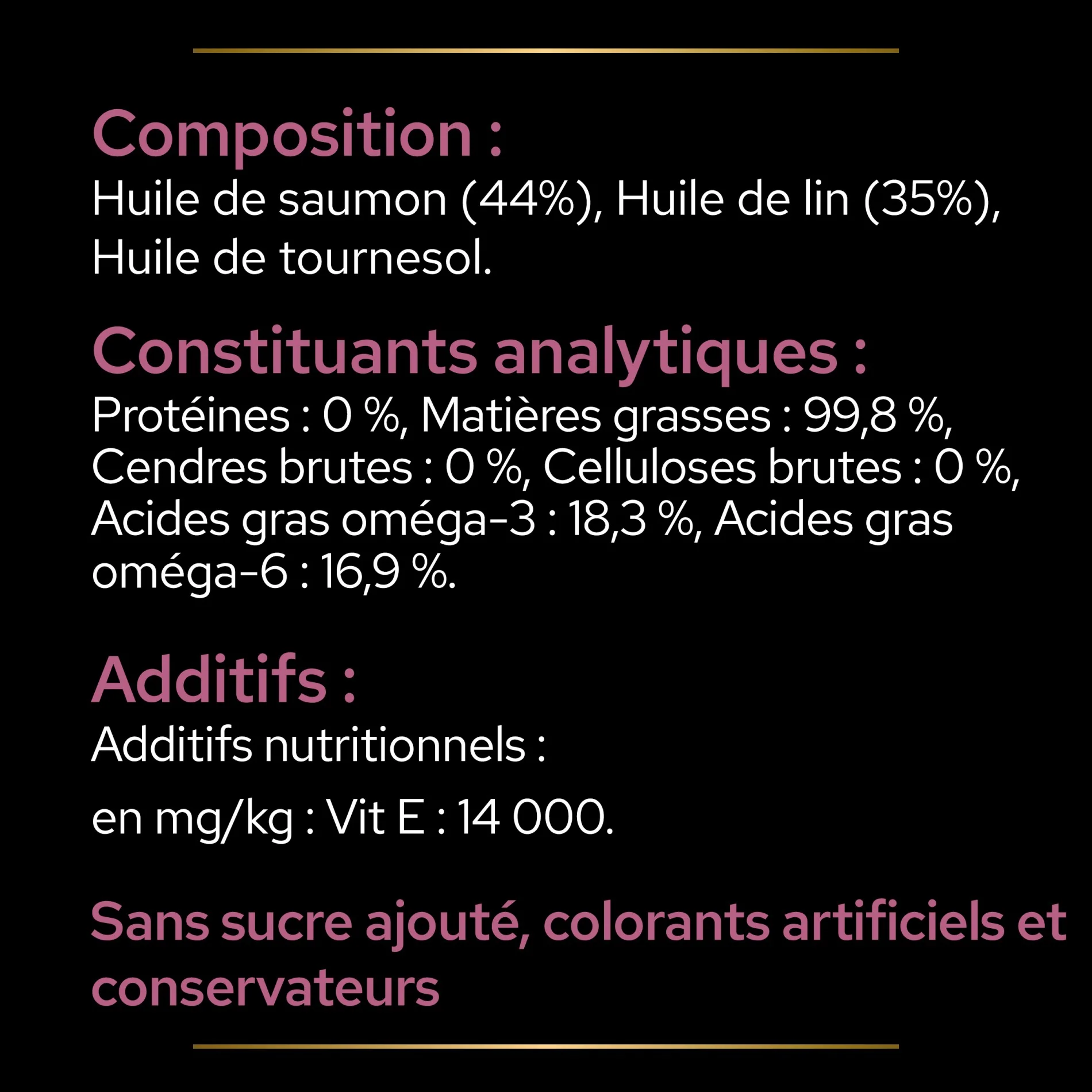 PRO PLAN Skin & Coat+ en huile - Aliment complémentaire pour chat - Image 10