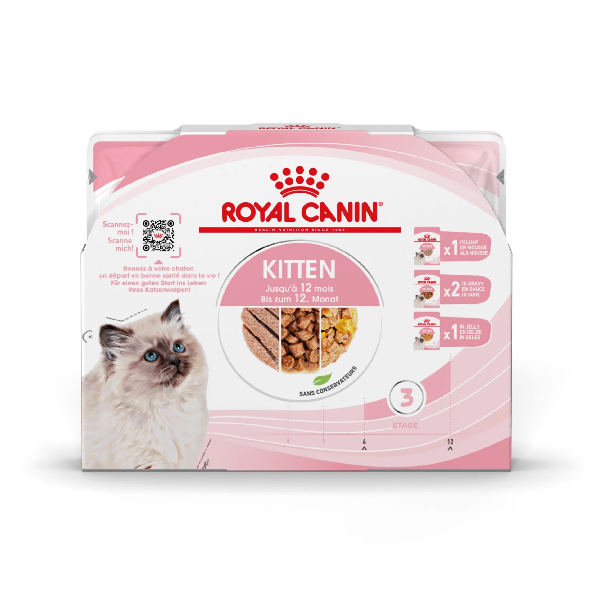 Royal Canin Kitten Multipack - Pâtées pour chaton - Image 2