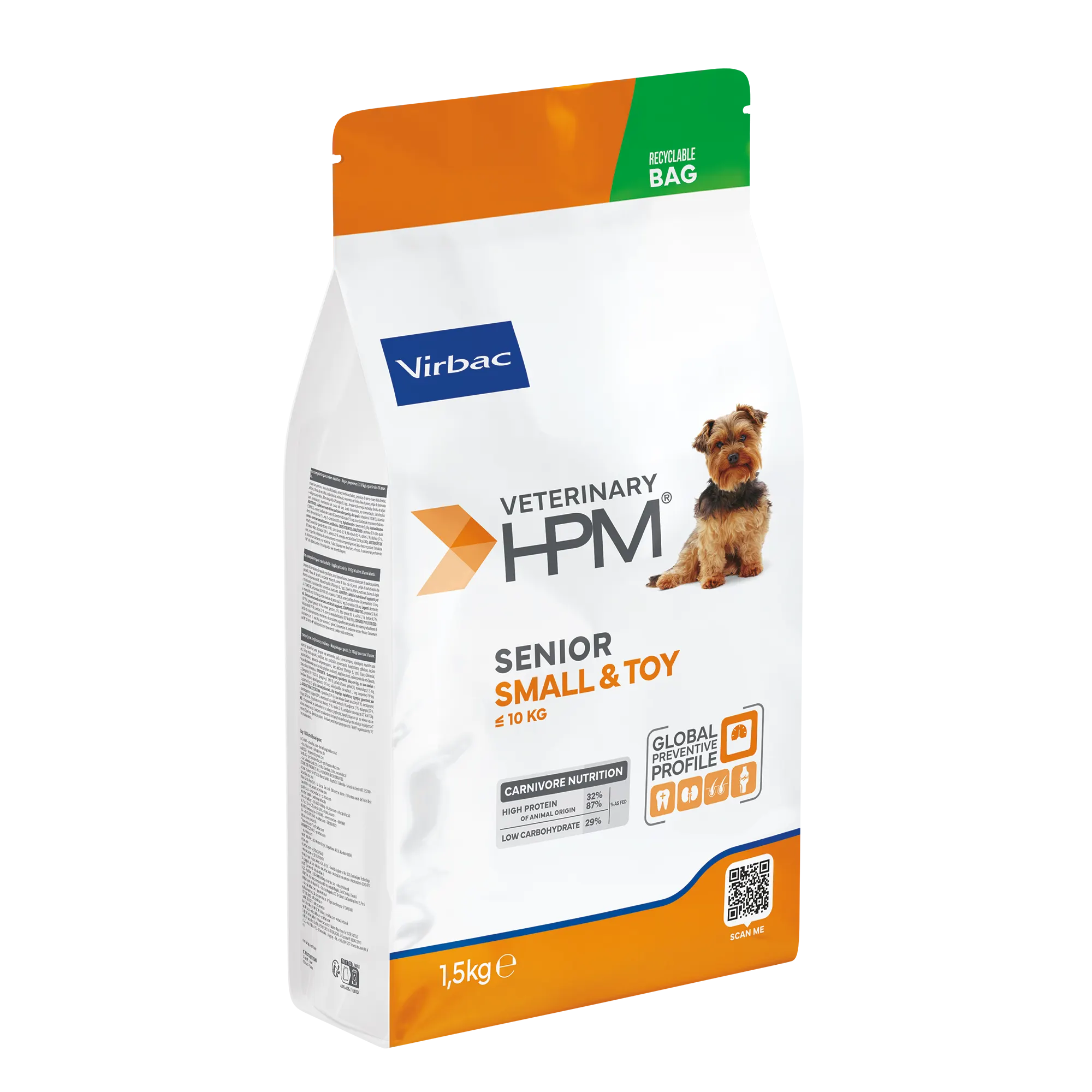 Veterinary HPM Senior Neutered Dog Small & Toy - Image 3