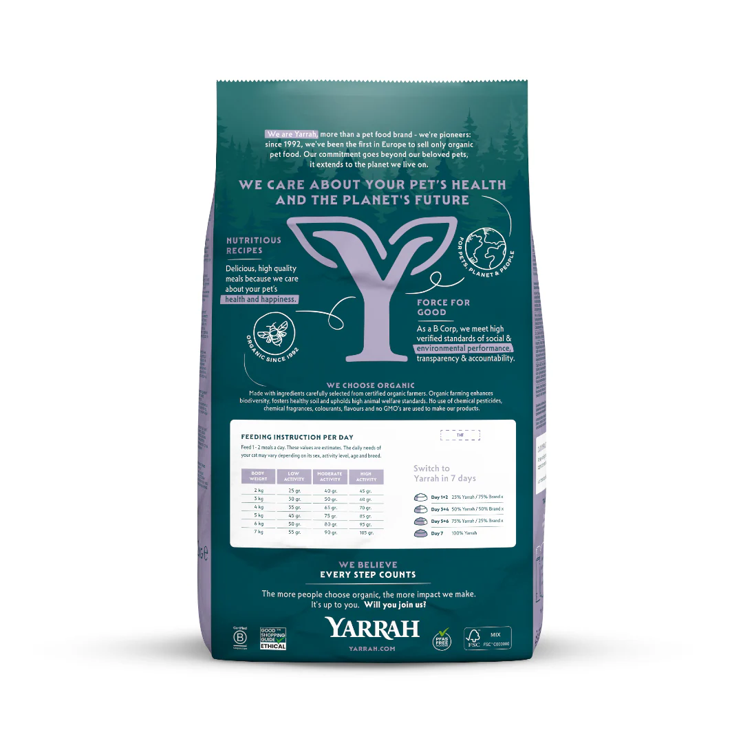 Yarrah croquettes bio pour chat stérilisé - Image 3