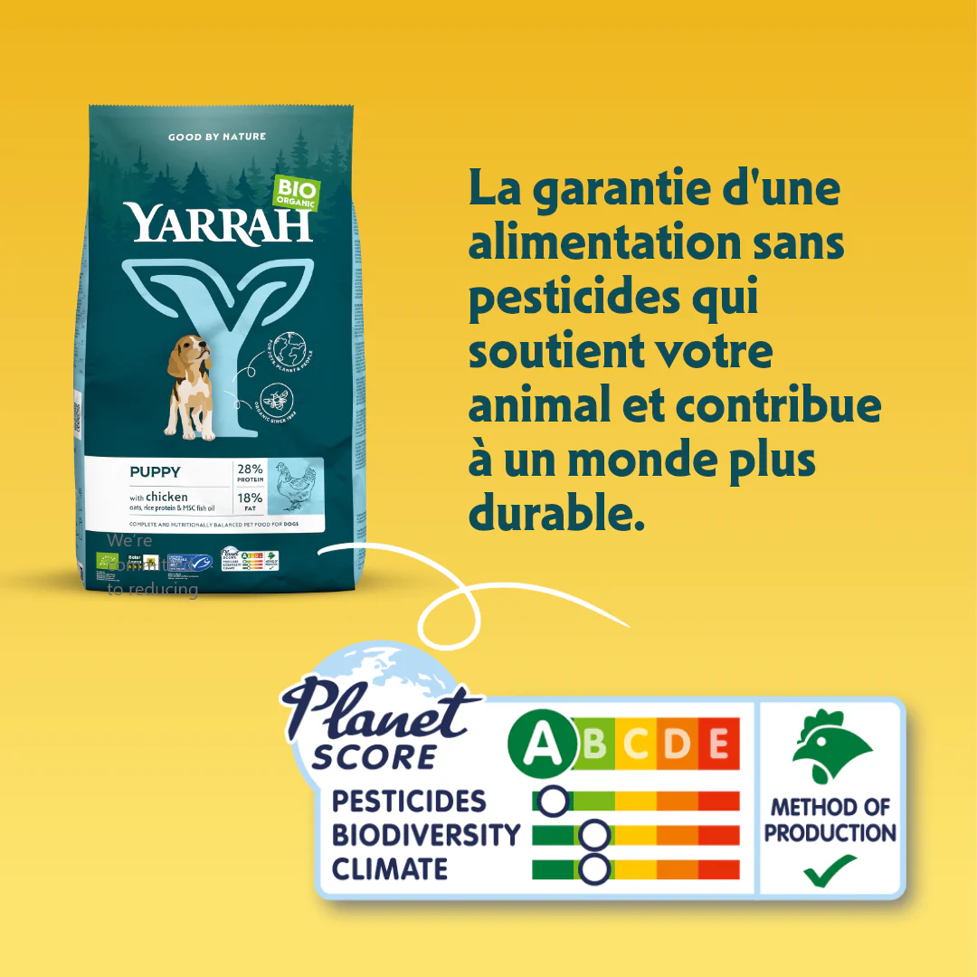 Yarrah croquettes bio pour chiot - Image 4